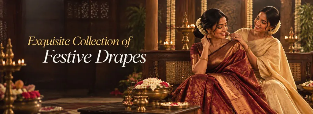 Exquisite collection of festive drapes